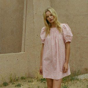 NWOT Doen Mica Dress in Liberty Delores Ditsy, Size M/L